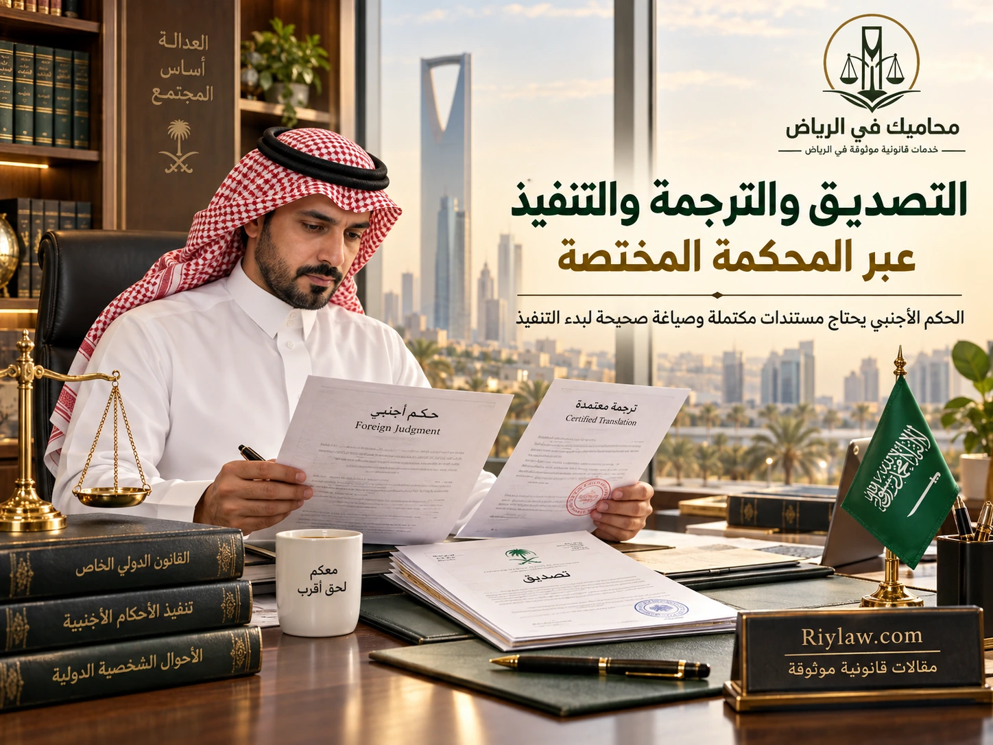 المستندات اللازمة لتنفيذ حكم حضانة أجنبي في السعودية