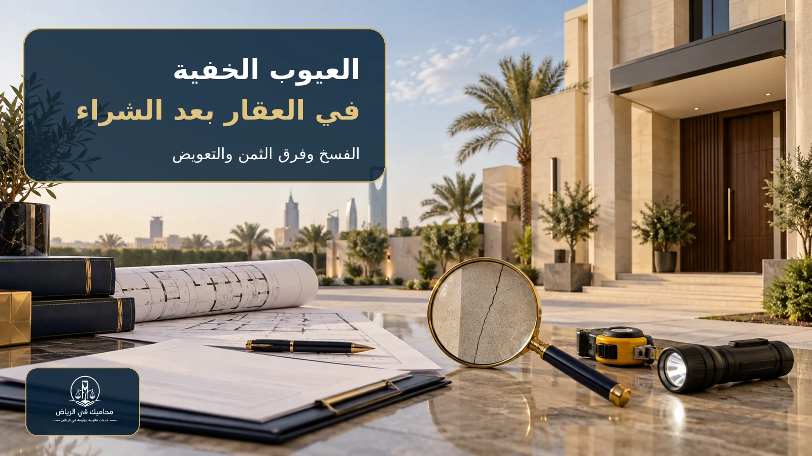 فحص عيب خفي في عقار بعد الشراء في السعودية