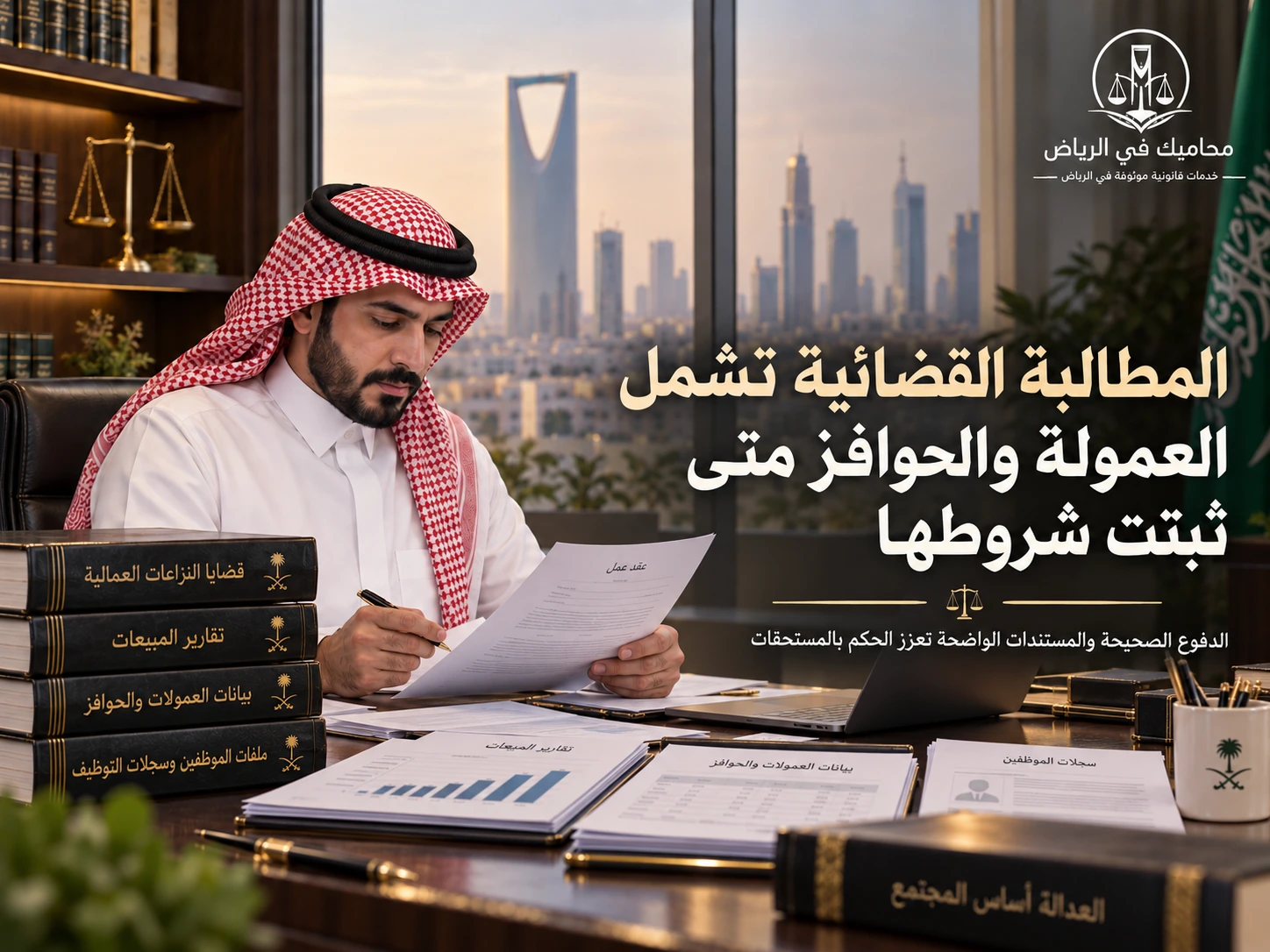 المطالبة القضائية تشمل العمولة والحوافز متى ثبتت شروطها