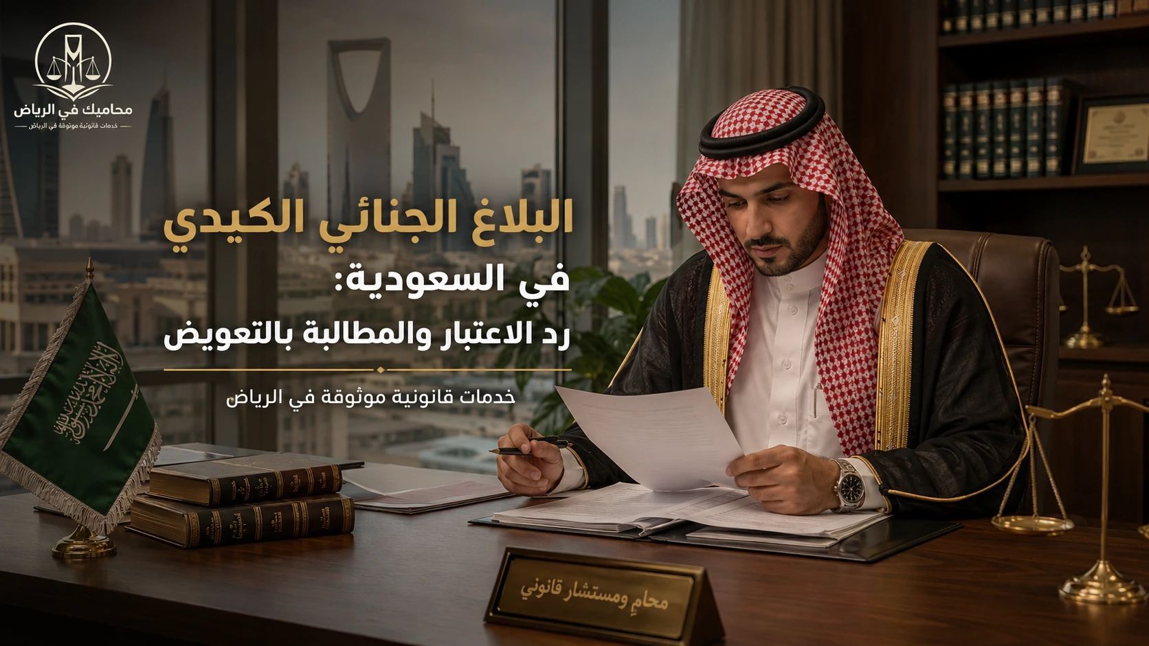 البلاغ الجنائي الكيدي في السعودية: رد الاعتبار والمطالبة بالتعويض