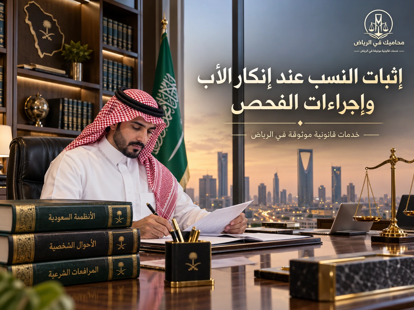 إثبات النسب عند إنكار الأب وإجراءات الفحص
