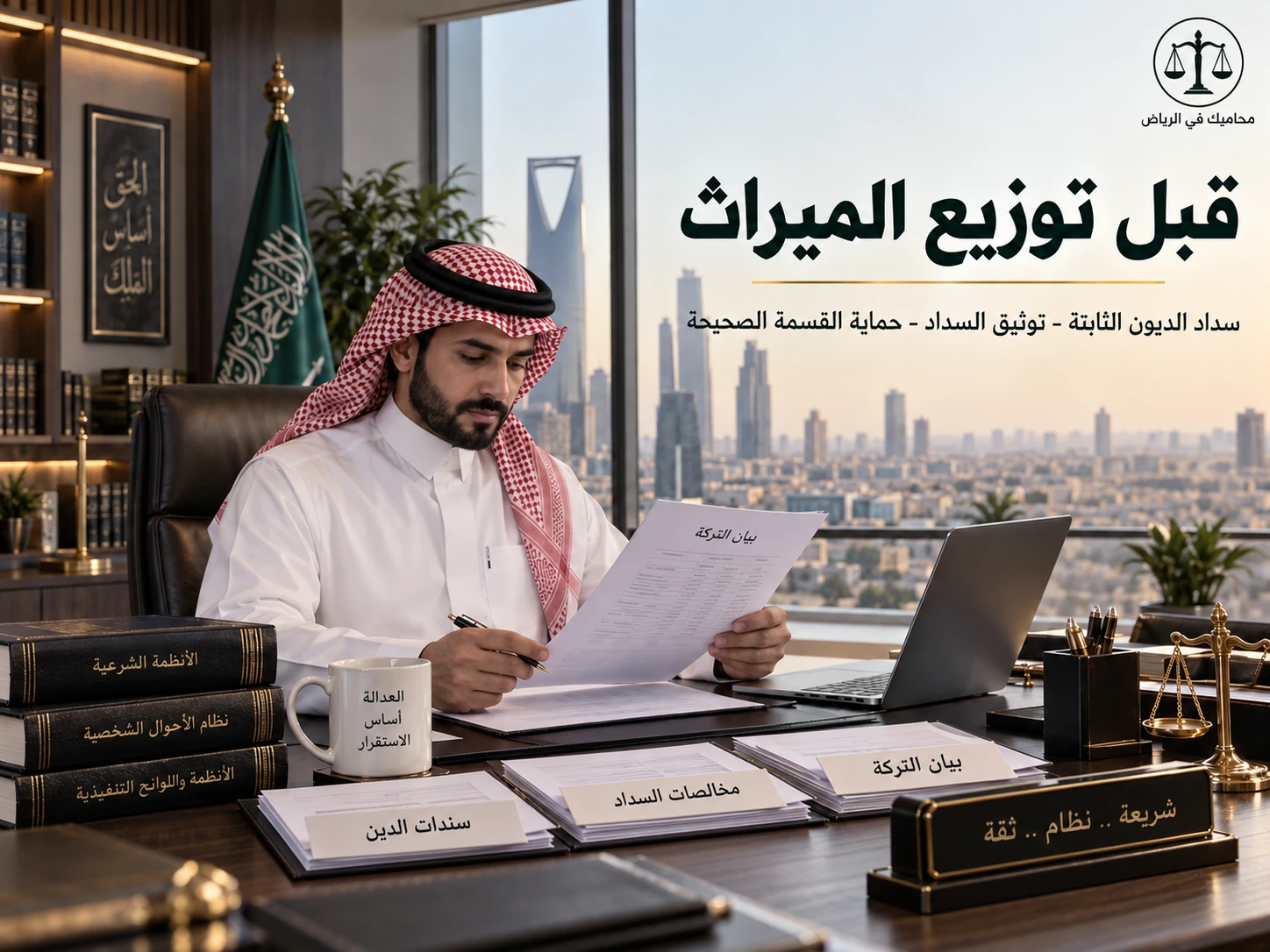 قبل توزيع الميراث