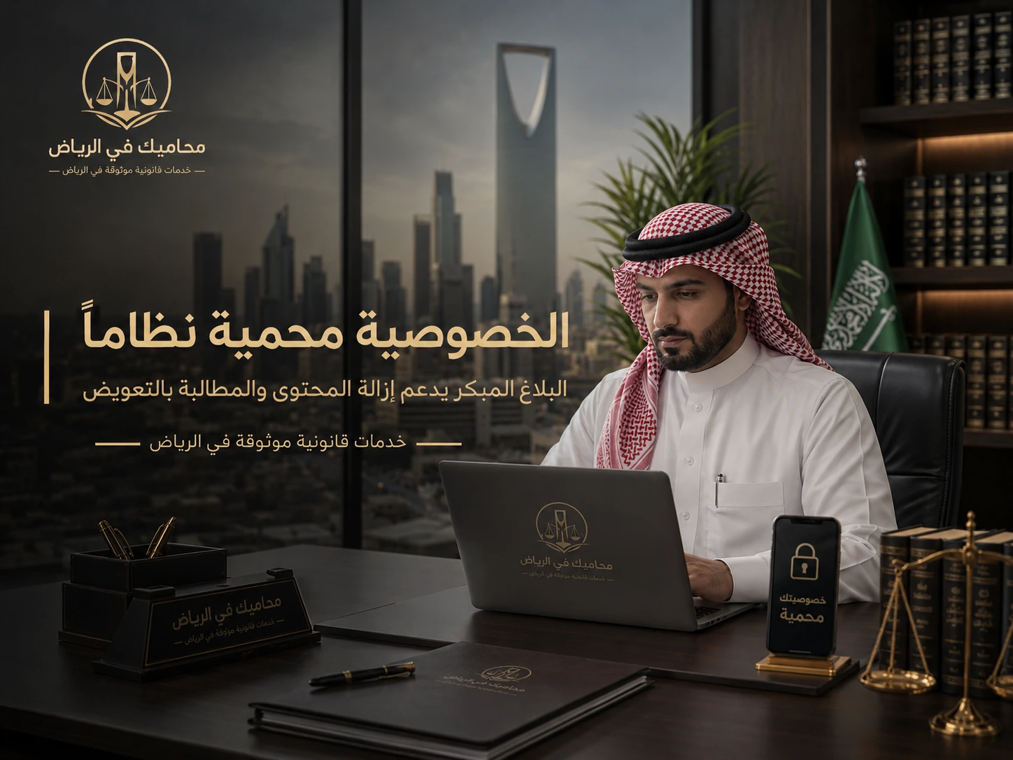 الخصوصية محمية نظامًا والبلاغ المبكر يدعم إزالة المحتوى والمطالبة بالتعويض