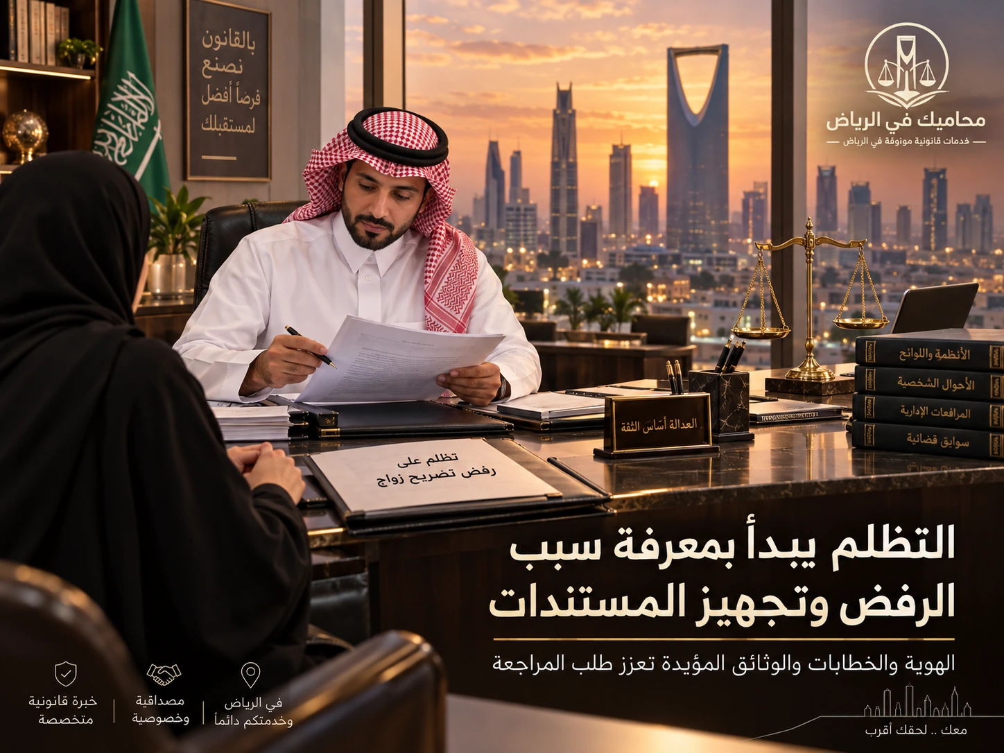 التظلم يبدأ بمعرفة سبب الرفض وتجهيز المستندات