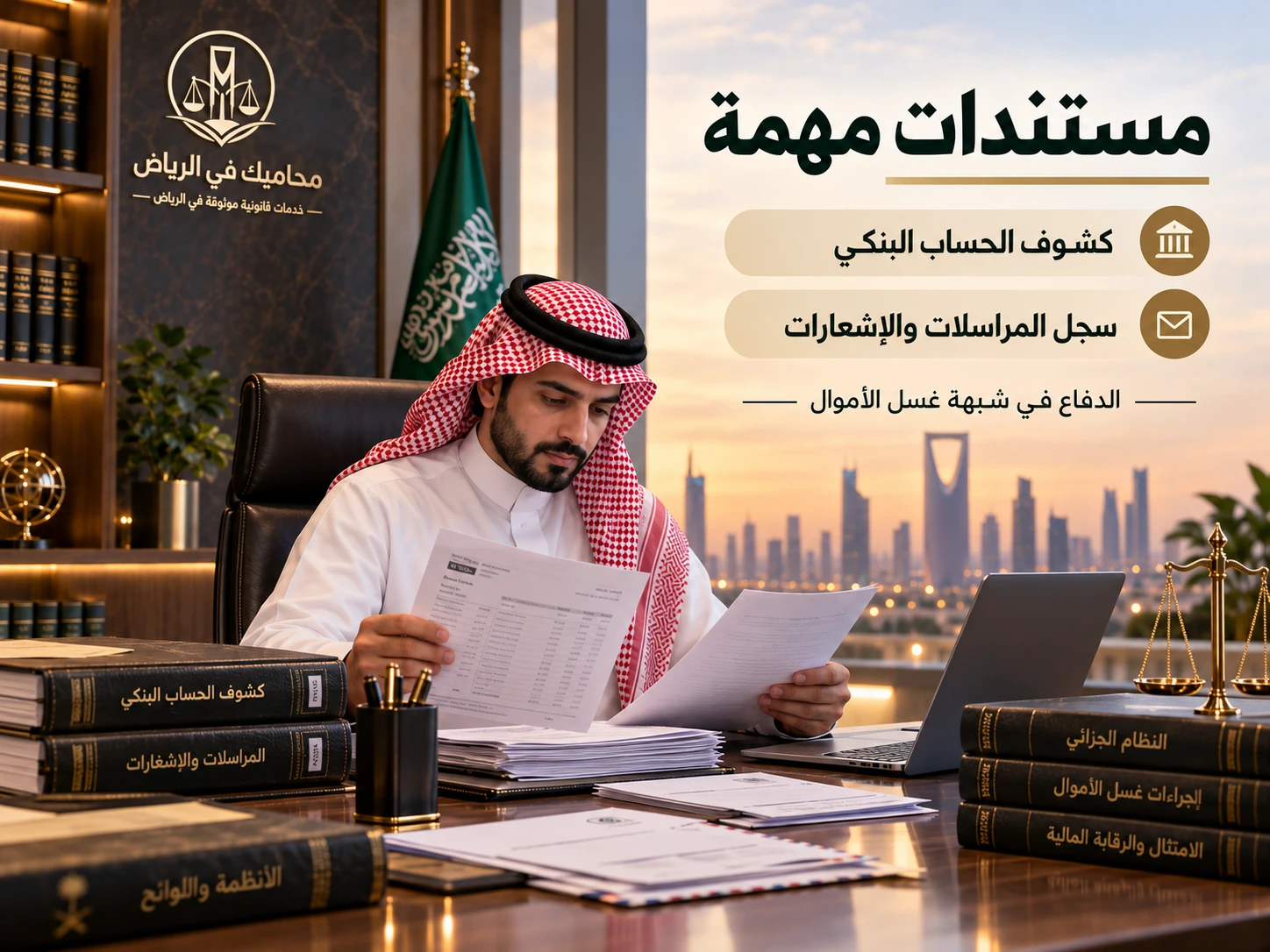 المستندات المهمة في الدفاع عن شبهة غسل الأموال
