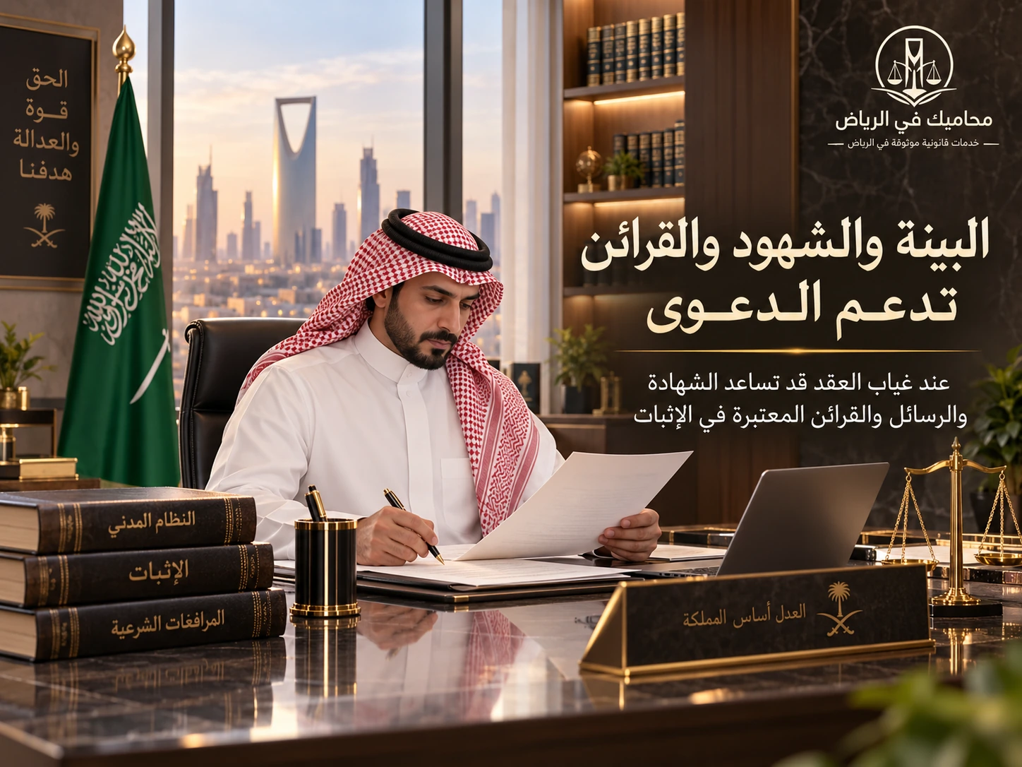 البينة والشهود والقرائن تدعم الدعوى