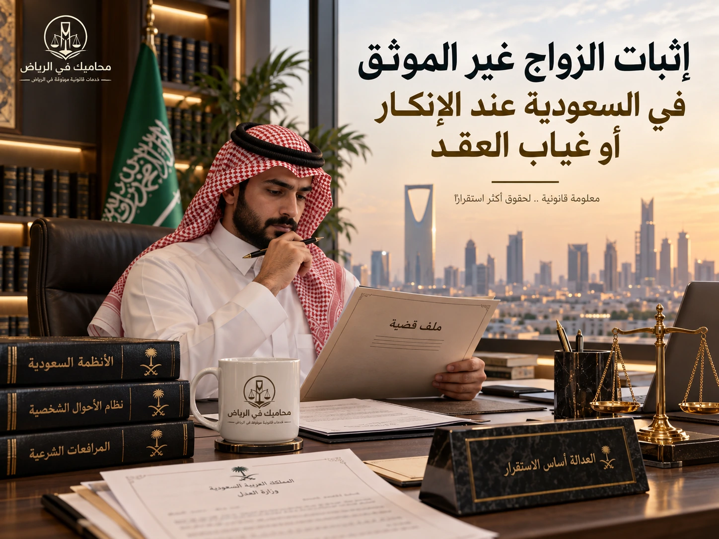 إثبات الزواج غير الموثق في السعودية عند الإنكار أو غياب العقد