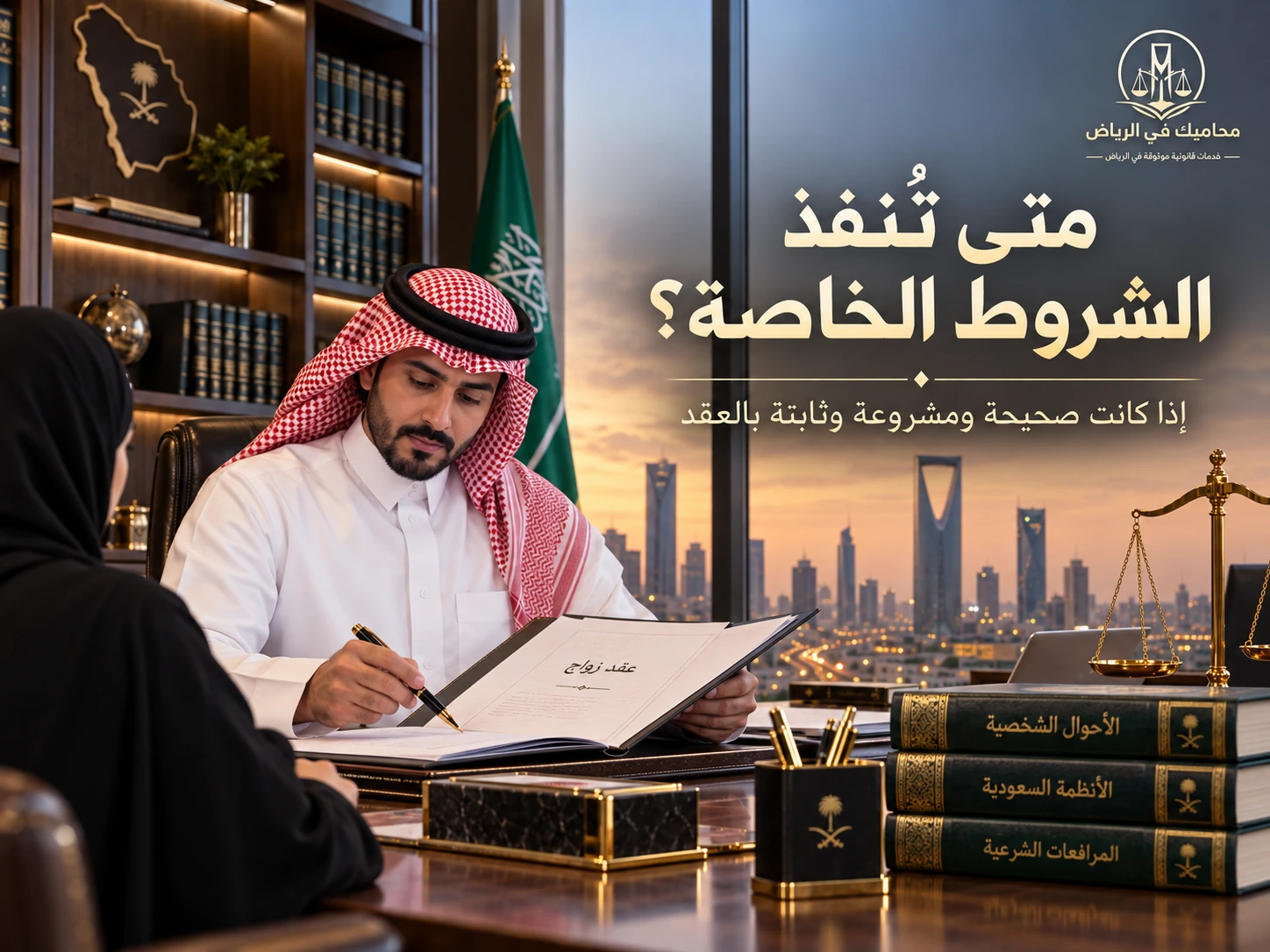 متى تنفذ الشروط الخاصة في عقد الزواج
