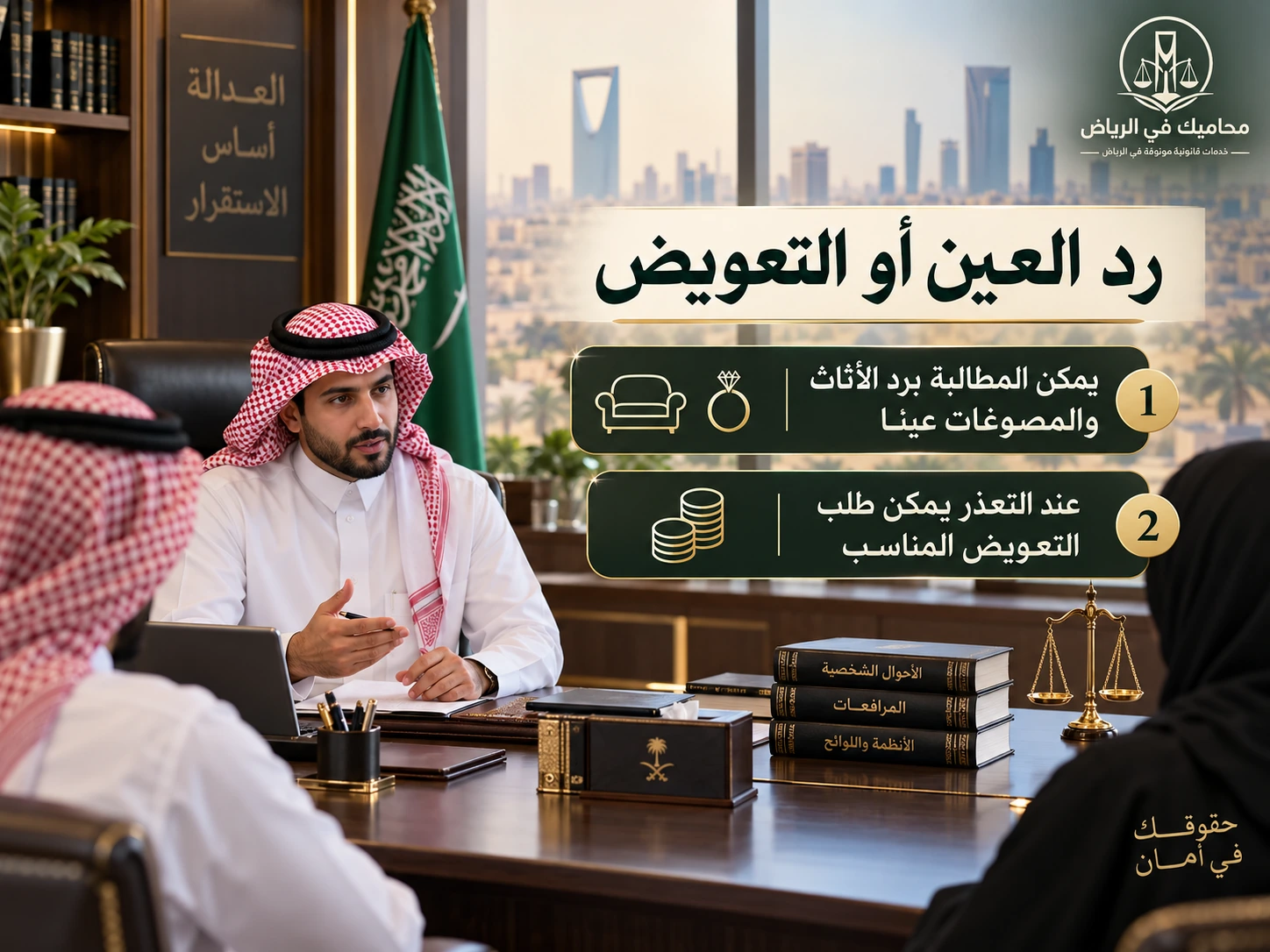 رد المنقولات أو التعويض عنها
