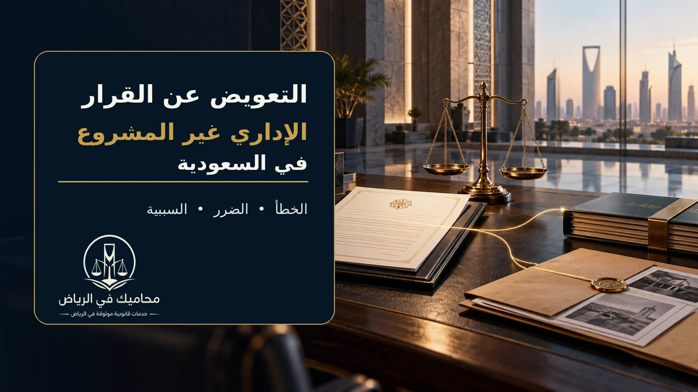 التعويض عن القرار الإداري غير المشروع في السعودية